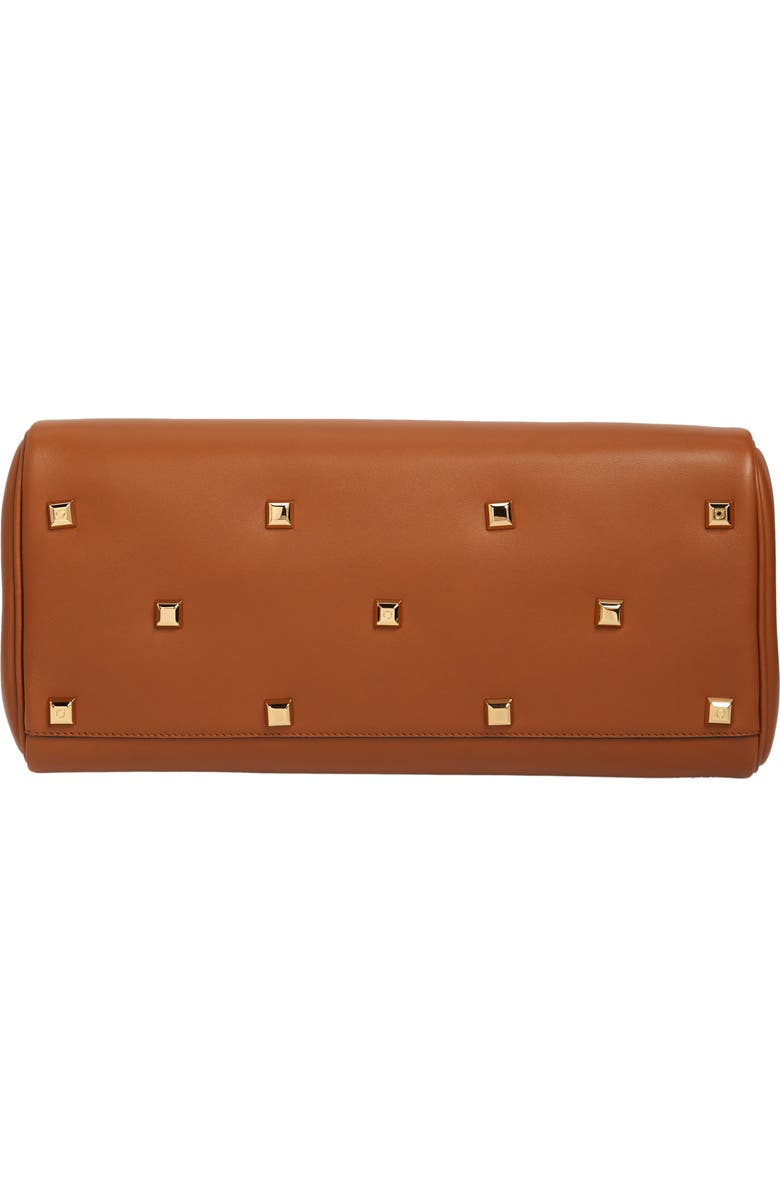 FERRAGAMO Salvatore Ferragamo Medium The Studio Calfskin Leather Top Handle Bag, Alternate, color,