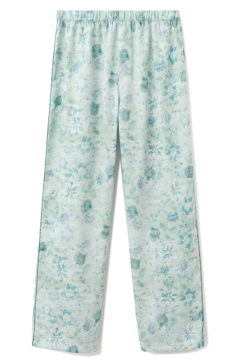 MANGO Print Cotton Pajama Pants, Alternate, color, 