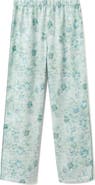 MANGO Print Cotton Pajama Pants