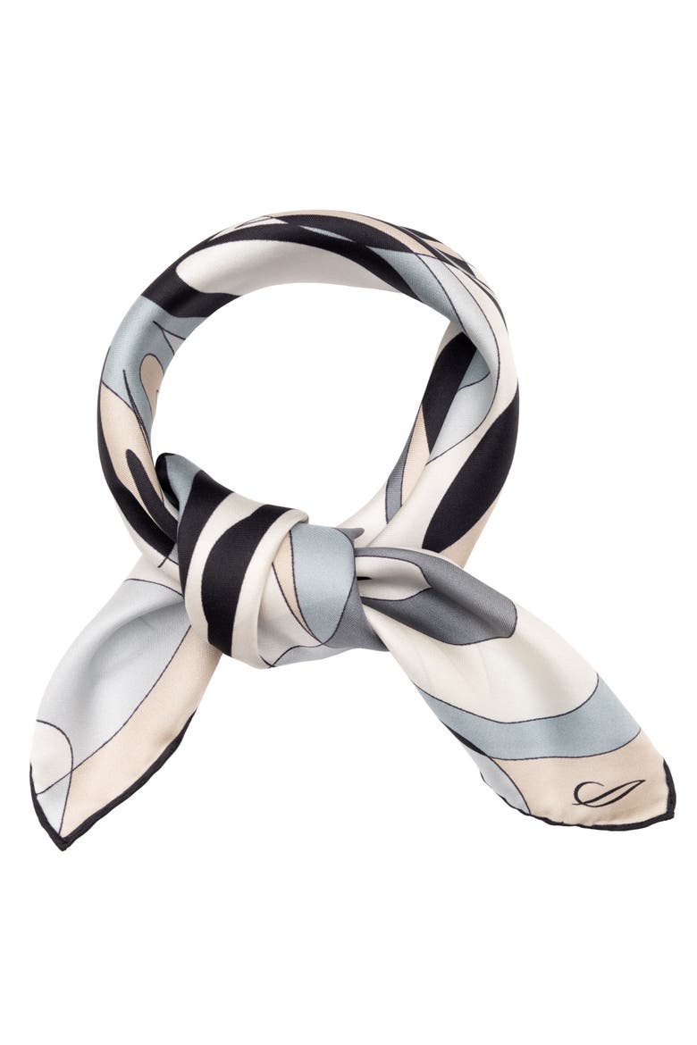 Michelle - Silk Bandana for Women, Alternate, color, Neutrals