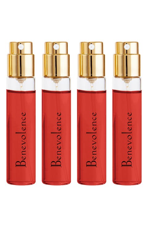 Benevolence Parfum 4-Pack Travel Sprays