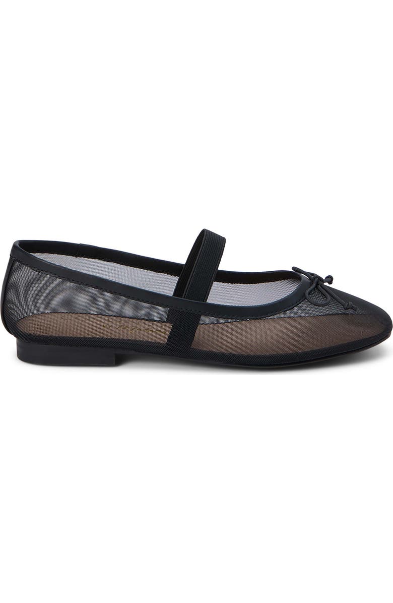 Coconuts by Matisse Bronx Mesh Ballerina Flat, Alternate, color, Black