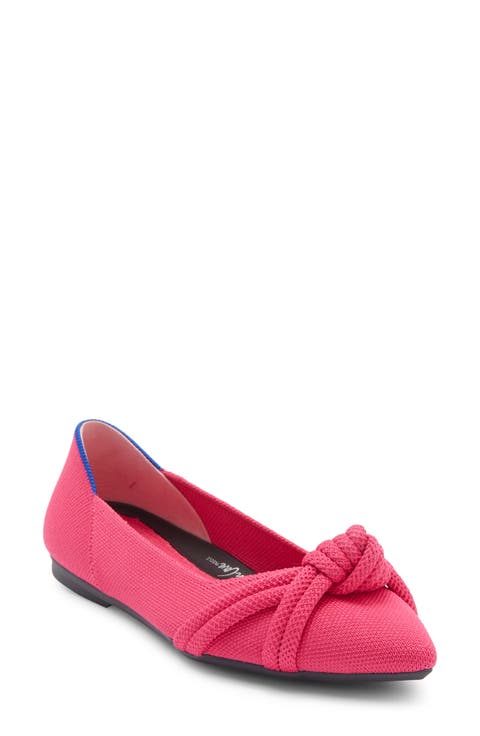 Pointed Toe Knot Flat