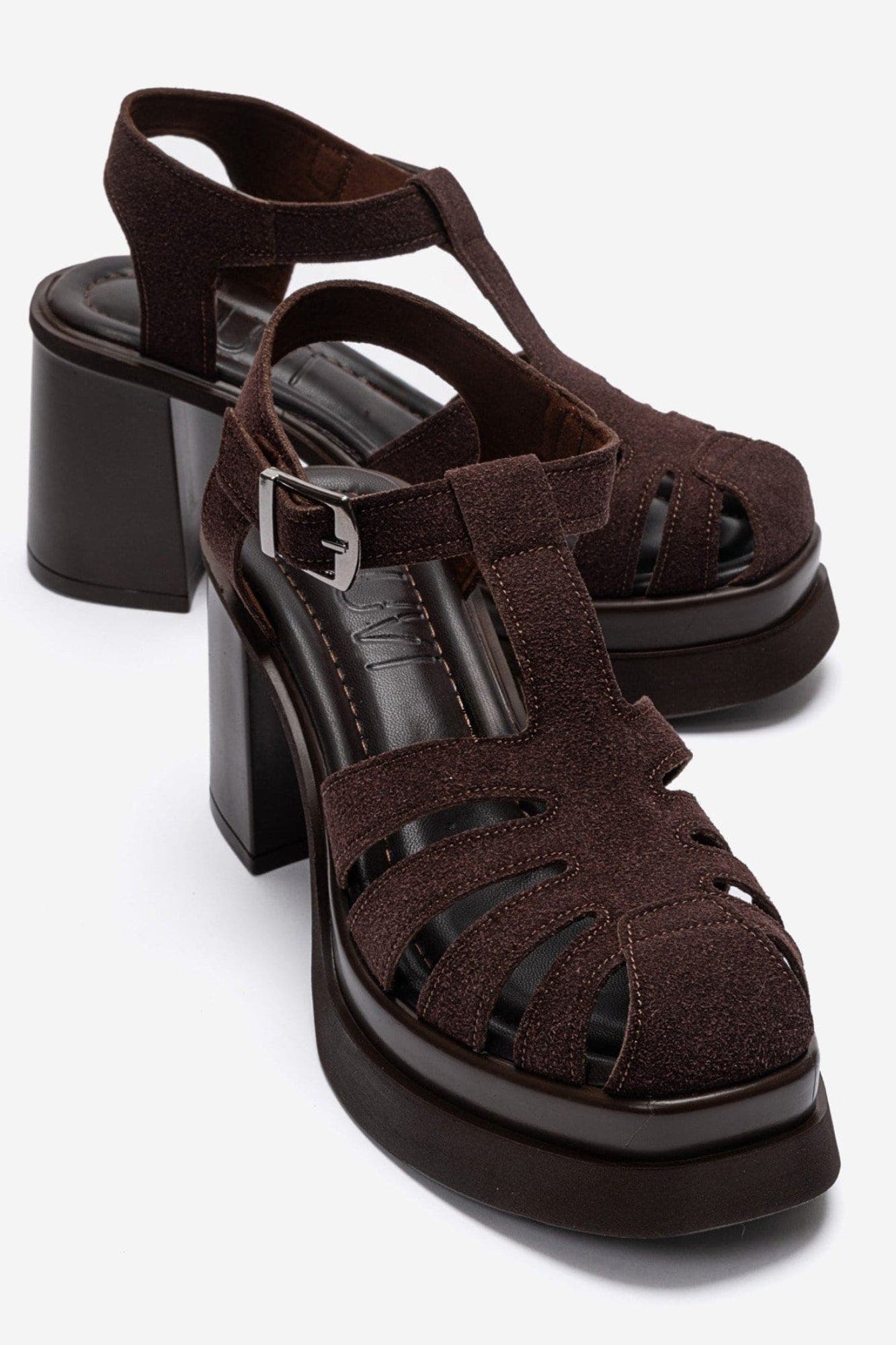 Brown Suede