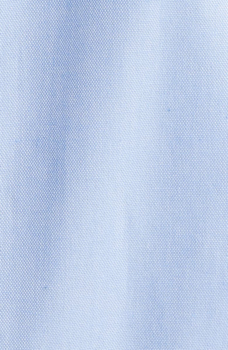 Roffe Accessories Eagle Regular Fit Light Blue Cotton Button-Down Oxford Shirt, Alternate, color, Blue