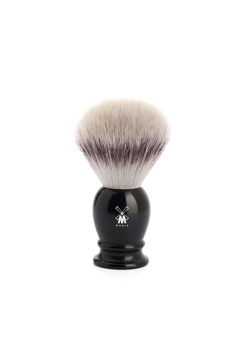 Classic Large Black Silvertip Fiber Shaving Brush, Main, color, Black