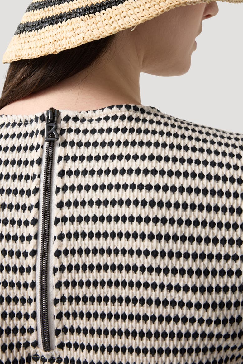 Samira Dress, Alternate, color, Black/Off-White