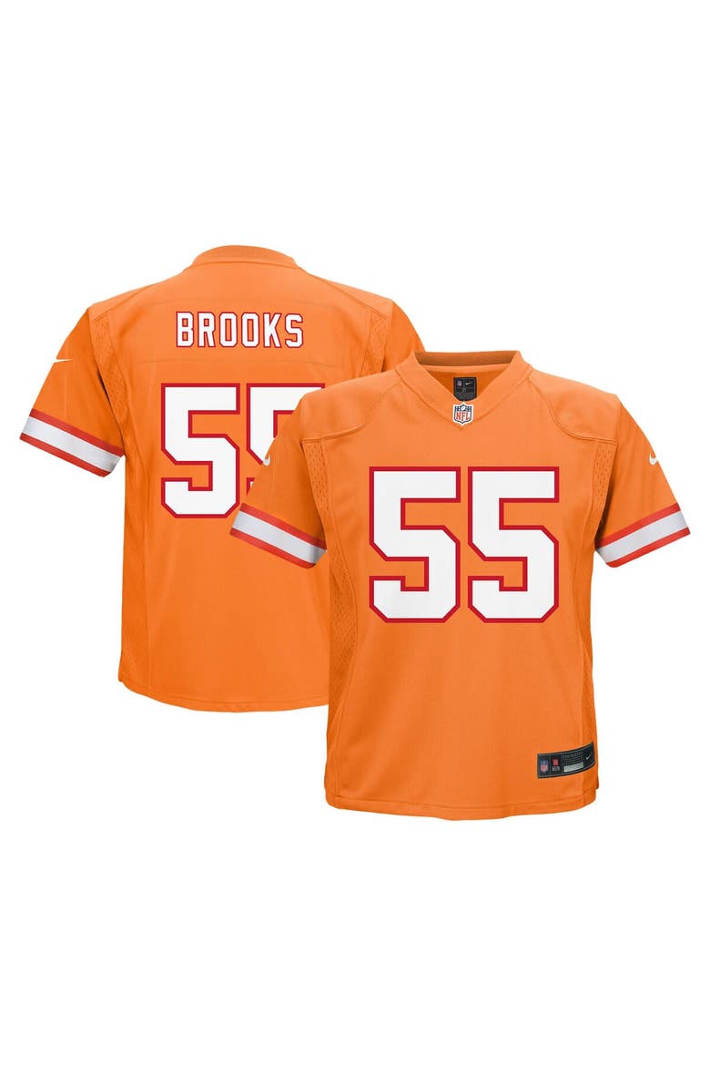 Toddler Nike Derrick Brooks Orange Tampa Bay Buccaneers Retired Player Game Jersey, Main, color, Orange