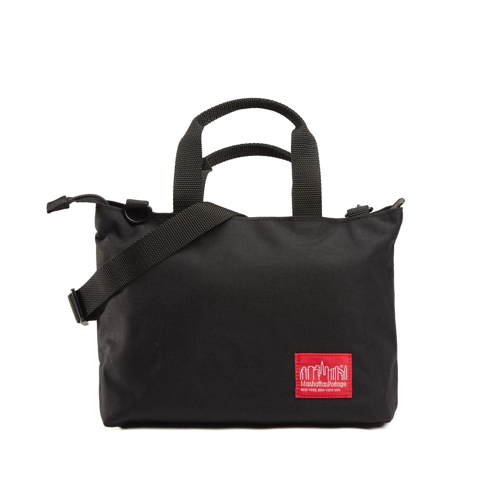Manhattan Portage Remsen Street Tote Bag Ver 2, Main, color, Black