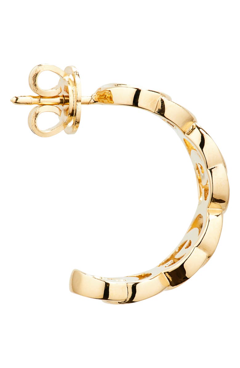 Gucci GG Marmont Hoop Earrings, Alternate, color, 