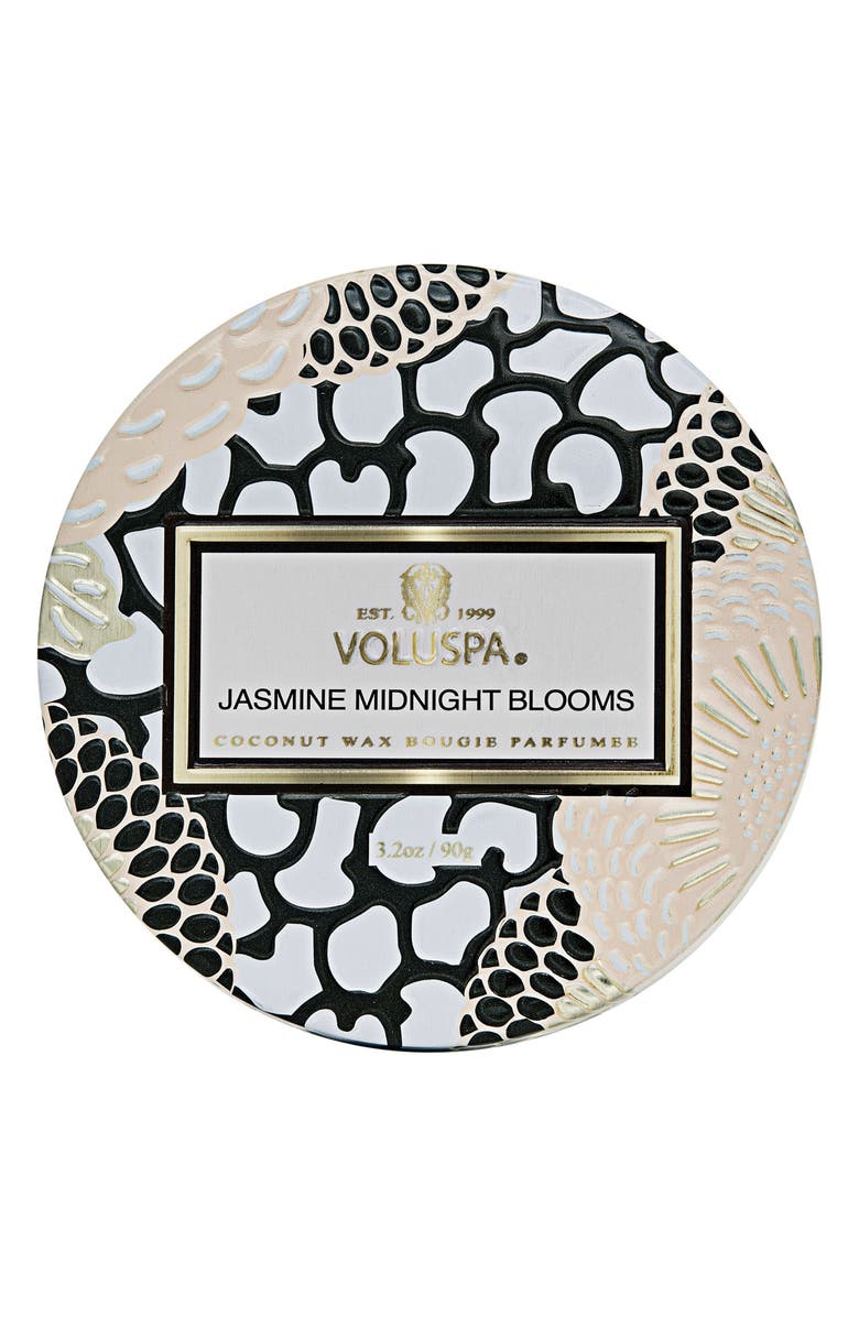 Voluspa Jasmine Midnight Blooms Petite Jar Candle, Alternate, color, 