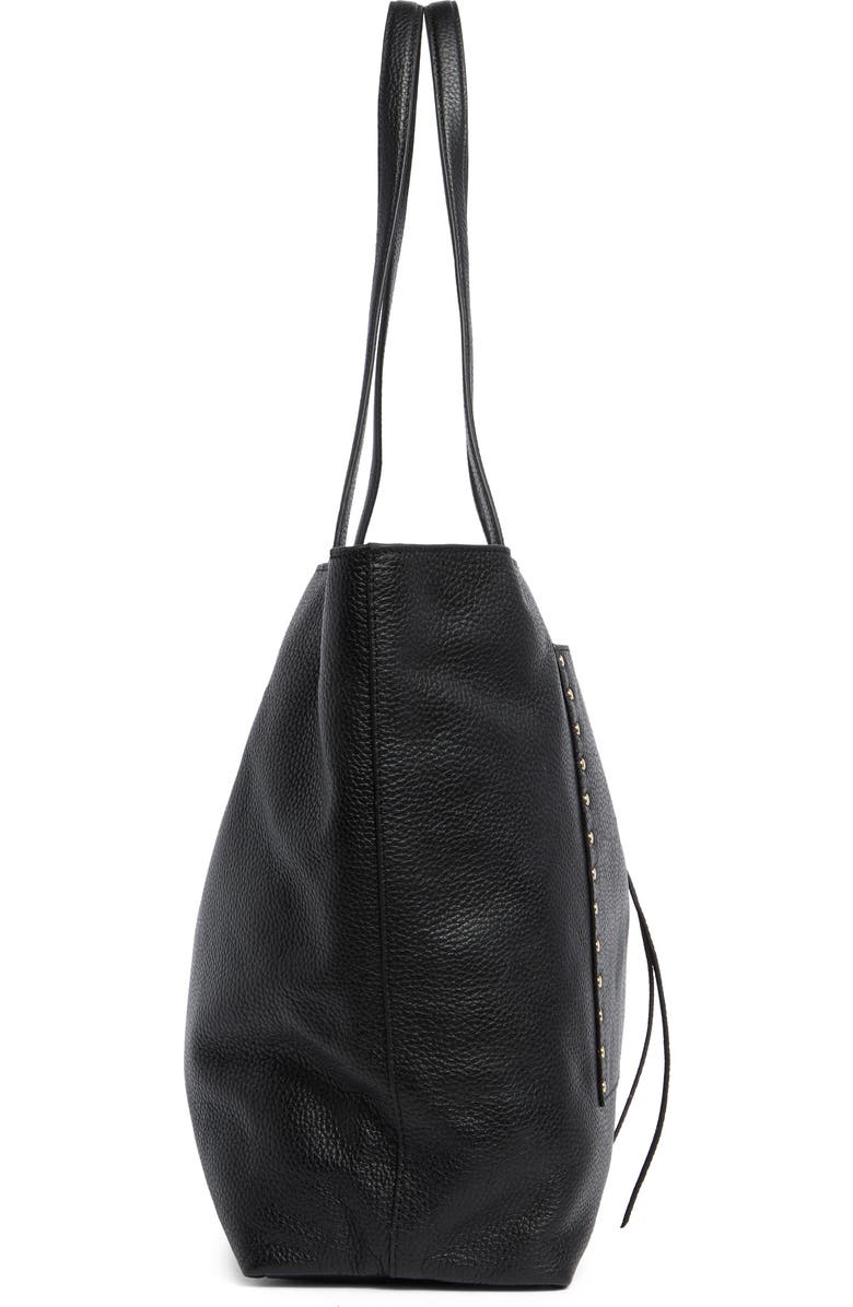 Rebecca Minkoff Darren Pocket Tote Bag, Alternate, color, Black