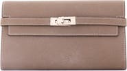 Pre-Owned Hermes Kelly Wallet Epsom Long
