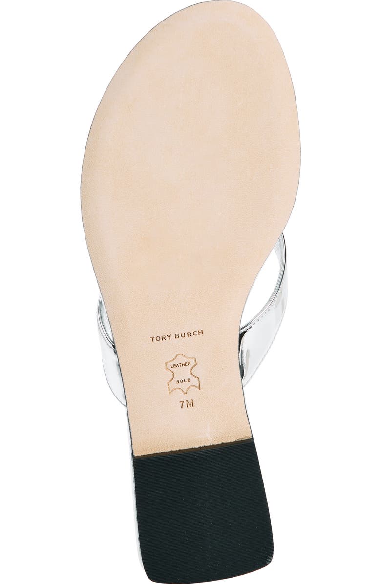 Tory Burch Classic Flip Flop, Alternate, color, Argento