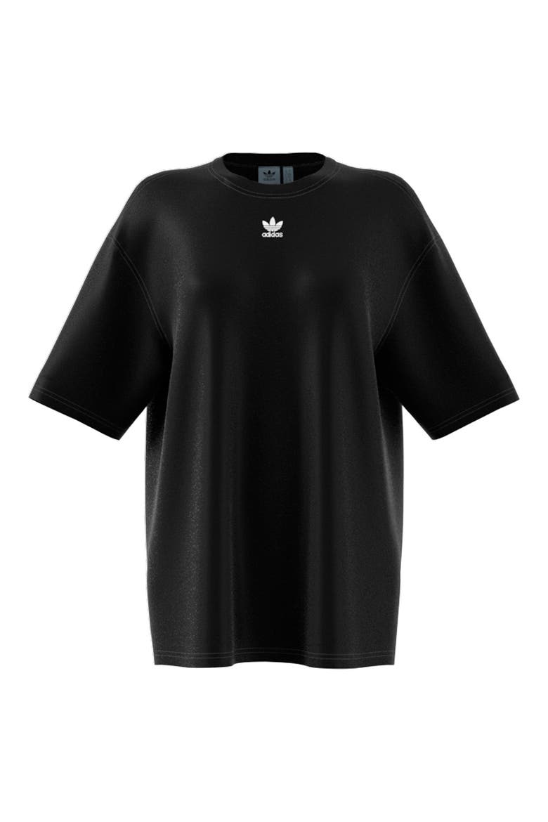 Women's Loose Fit T-Shirt, Main, color, BLACK