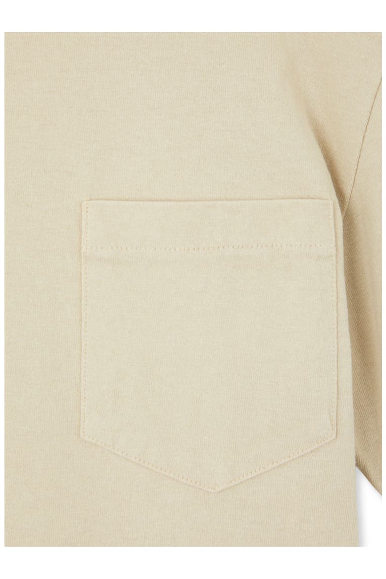 Tubejp Cotton Chest Pocket T-Shirt, Alternate, color, NATURAL