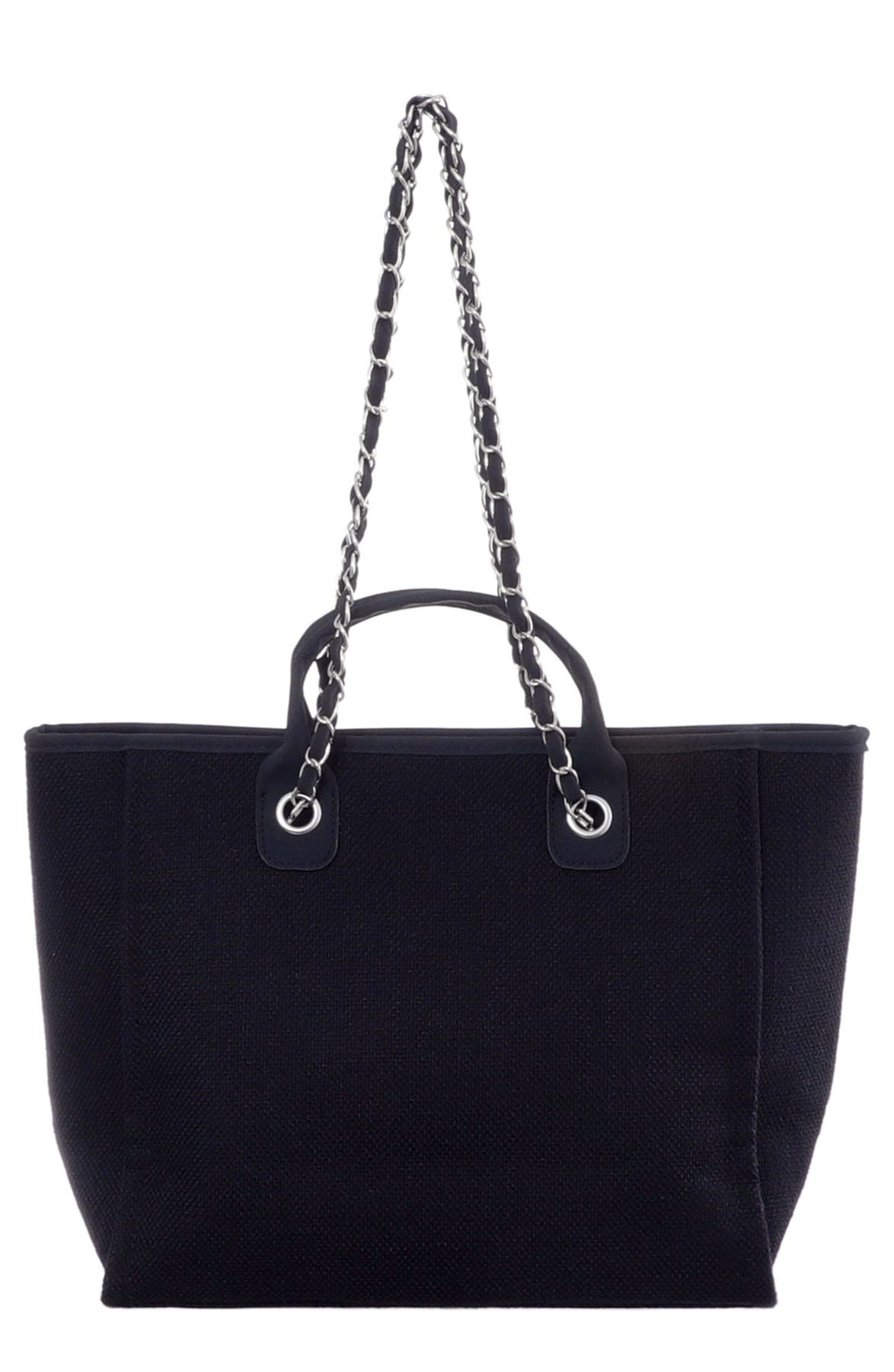 Adornia Chain Oversized Tote