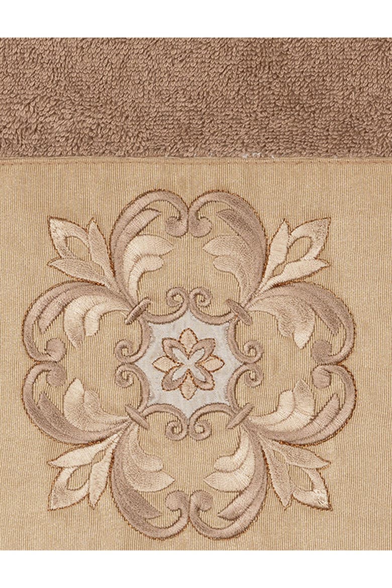 Alyssa 3-Piece Embellished Towel - Latte, Alternate, color, LATTE