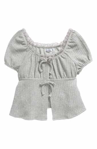 Love, Fire Kids' Flyaway Knit Top & Camisole
