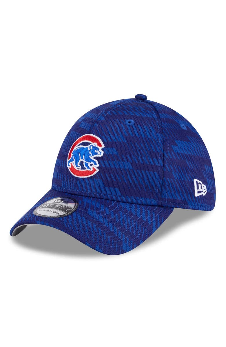 New Era Men's New Era Royal Chicago Cubs 2025 MLB Clubhouse 39THIRTY Flex Hat, Main, color, 