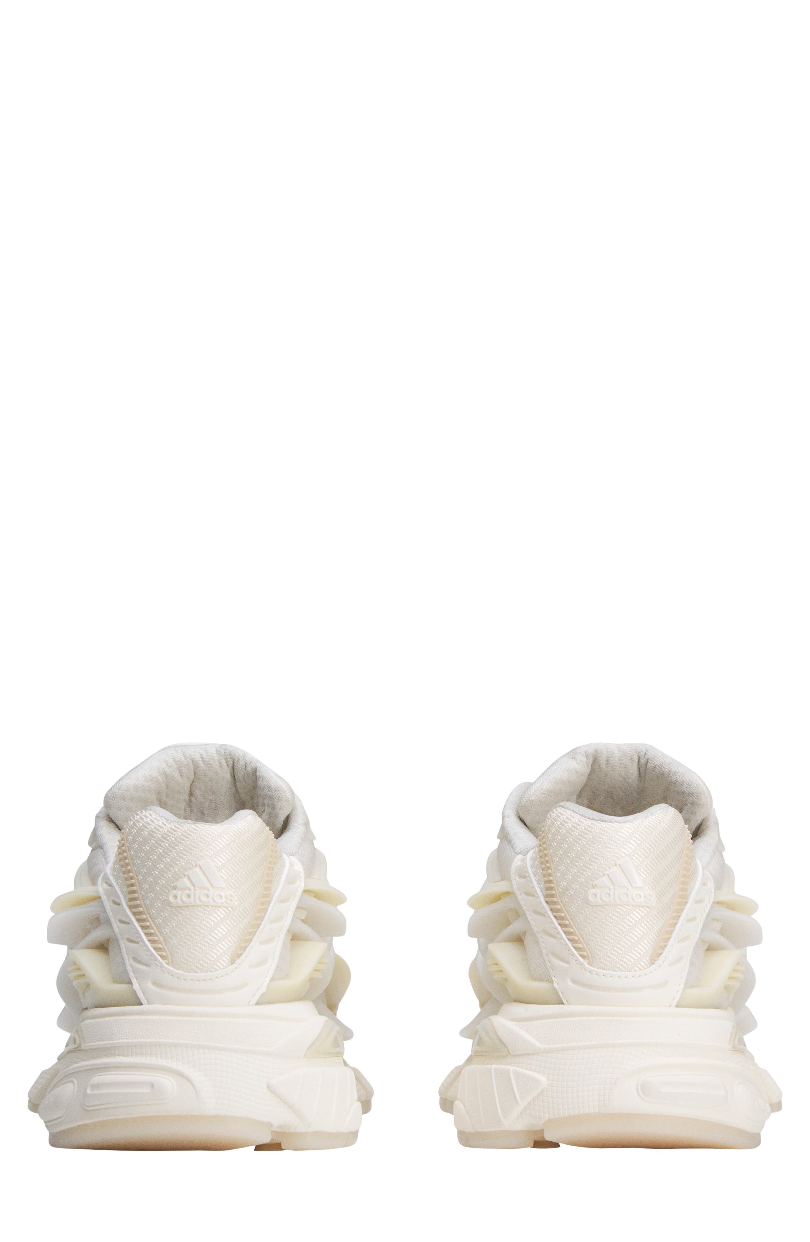 x Pharrell Williams Gender Inclusive Virginia Adistar Jellyfish Running Shoe, Alternate, color, WHITE/ OFF WHITE/ CLEAR BROWN