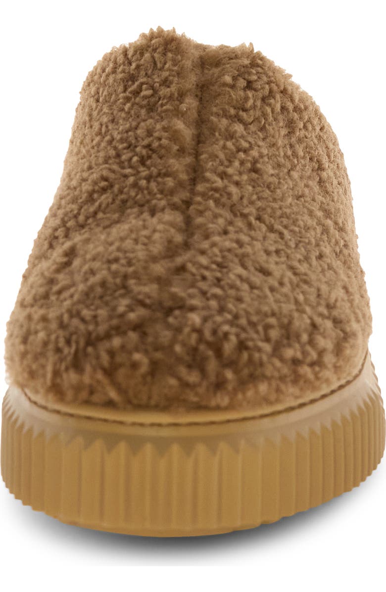 Voile Blanche Gina Faux Shearling Clog, Alternate, color, Brown