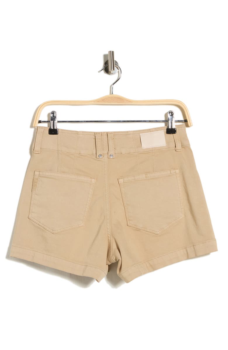 PAIGE Olivia Cargo Shorts, Alternate, color, Vintage Raffia Tan