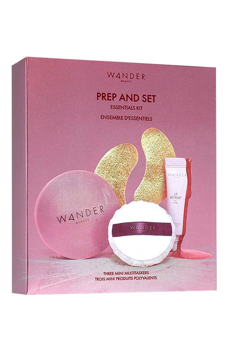 Wander Beauty Prep & Set Travel Size Essentials Set, Alternate, color, 