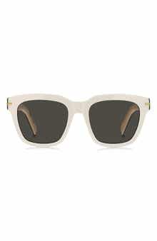 BOSS 52mm Rectangular Sunglasses