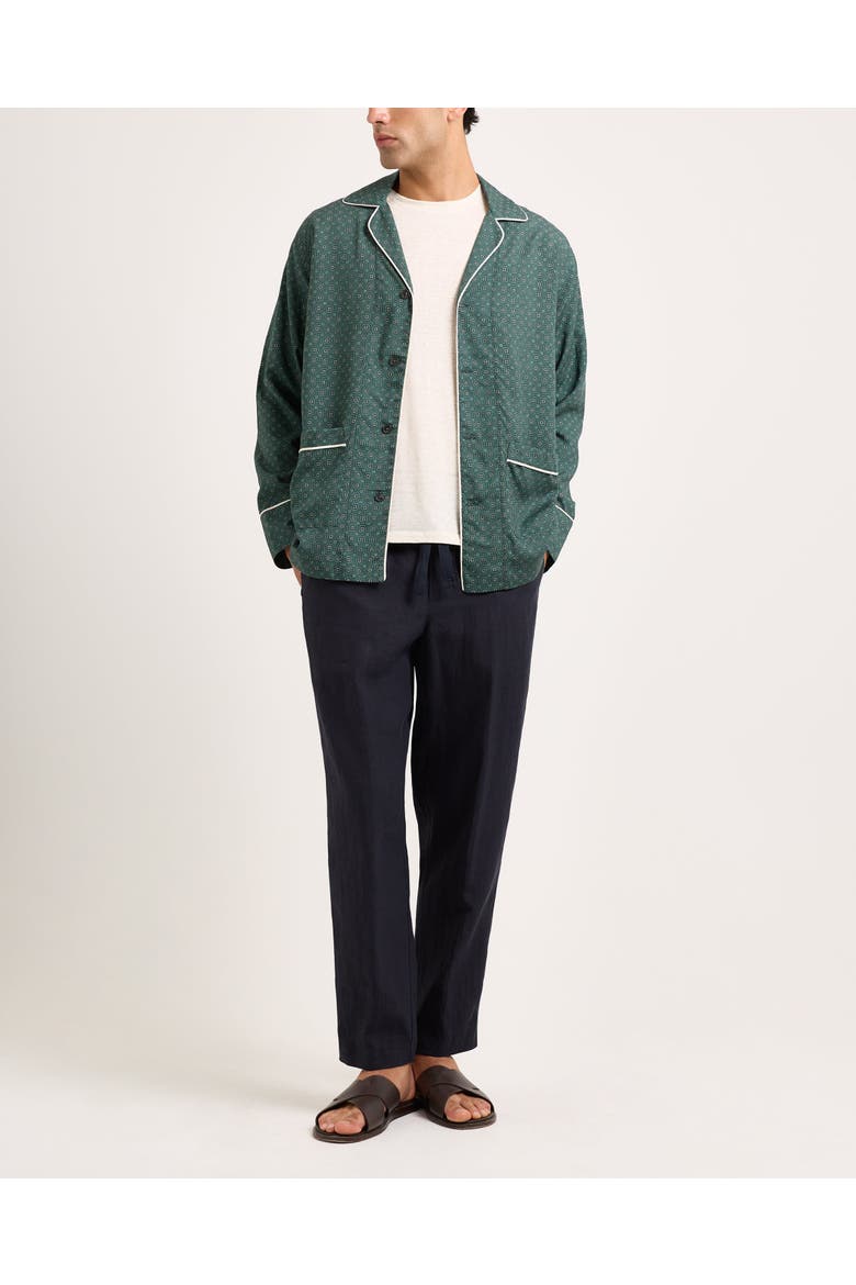 Murray Relaxed-Fit Overshirt, Main, color, TARRAGON GREEN