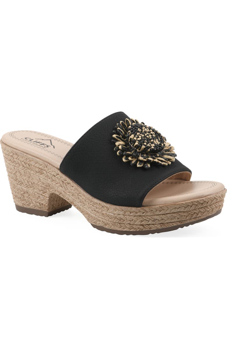 CLIFFS BY WHITE MOUNTAIN Birkley Wedge Sandal, Main, color,