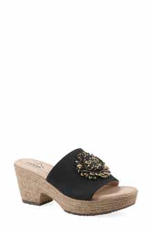 CLIFFS BY WHITE MOUNTAIN Birkley Wedge Sandal