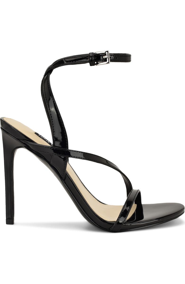Nine West Miorla Ankle Strap Sandal, Alternate, color, Black