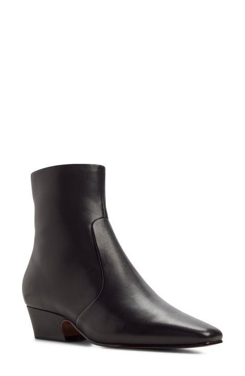 Frannie Leather Bootie