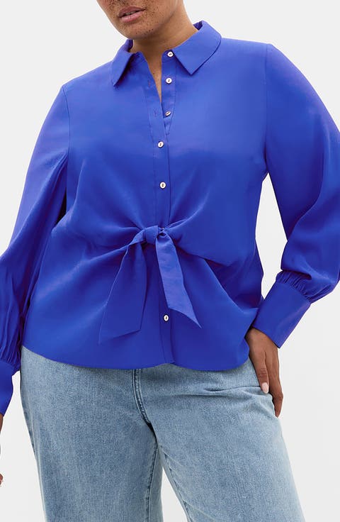 Isabella Tie Front Shirt