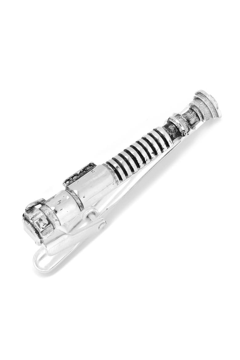 Luke Skywalker Lightsaber Socks, Bracelet & Tie Clip Set, Alternate, color, GREEN