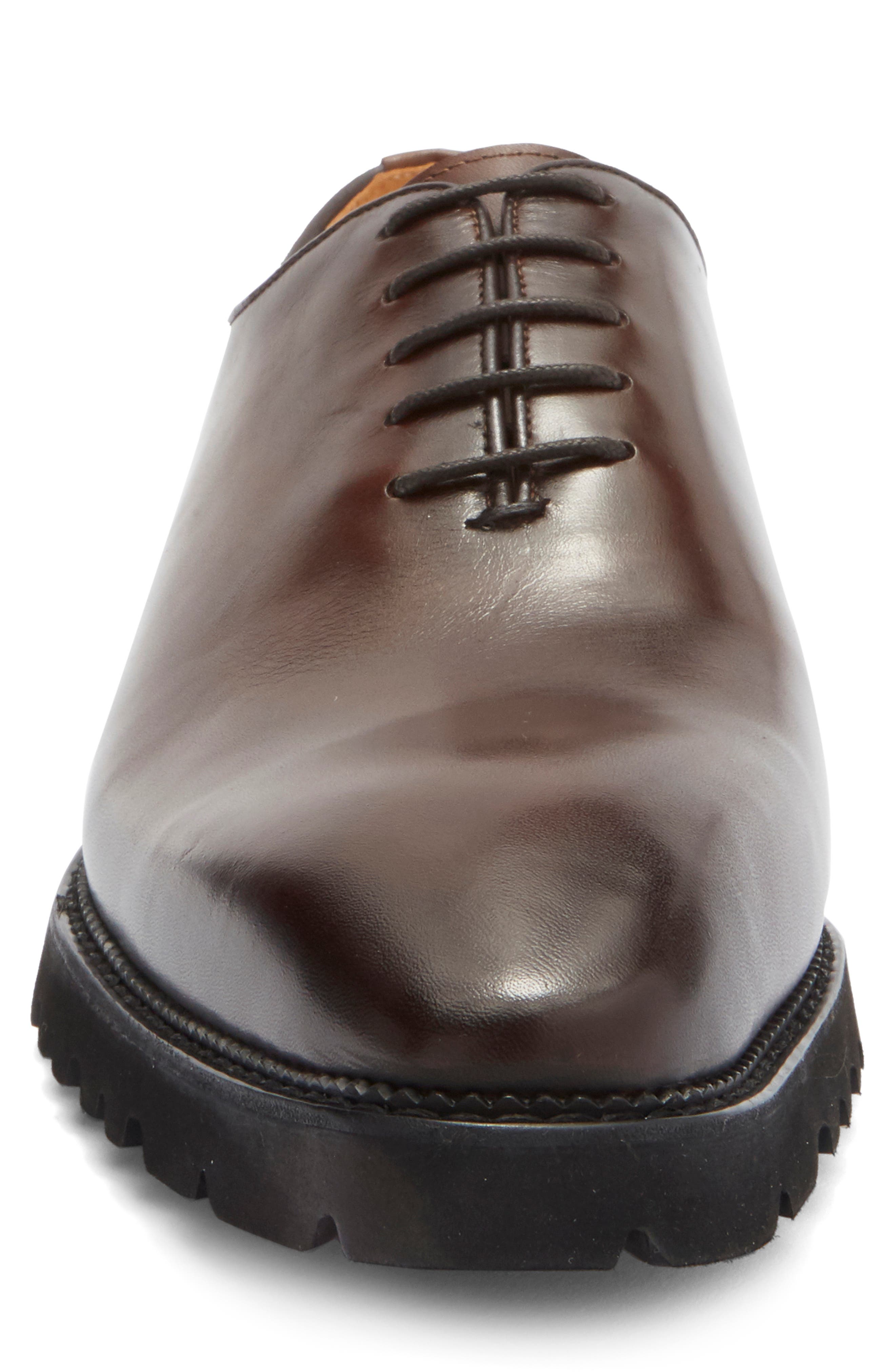 Maison Forte Presidio Wholecut Leather Oxford, Alternate, color, Chestnut