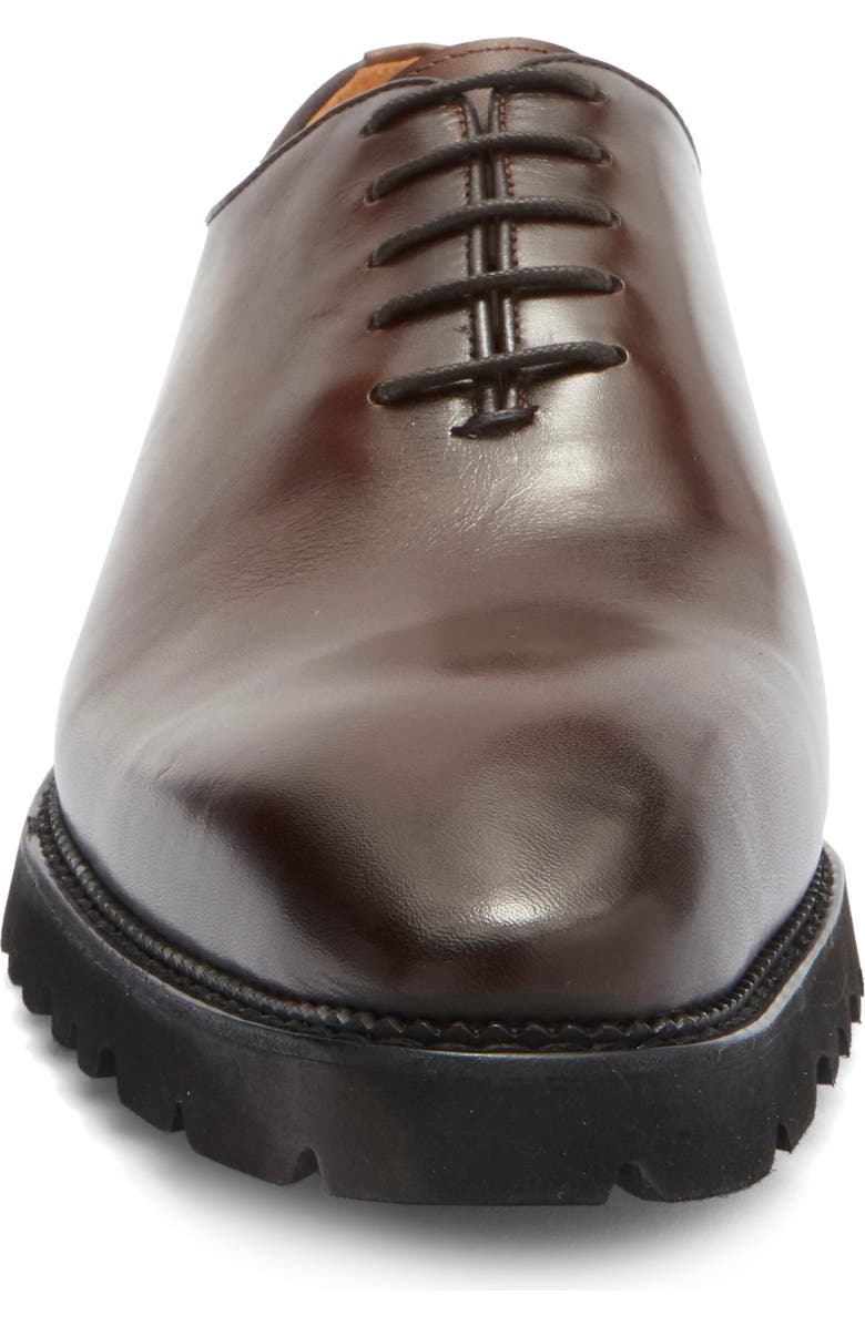 Maison Forte Presidio Wholecut Leather Oxford, Alternate, color, Chestnut