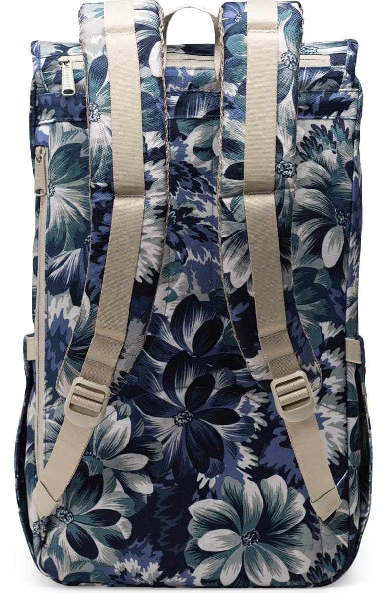 Herschel Supply Co. Little America Backpack, Alternate, color, Floral Tapestry