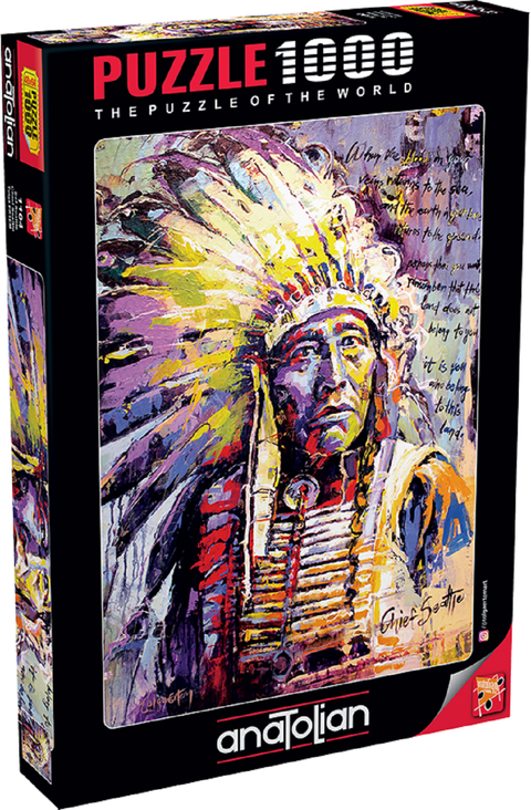 Chief Seattle 1000 piece Jigsaw Puzzle for Adults