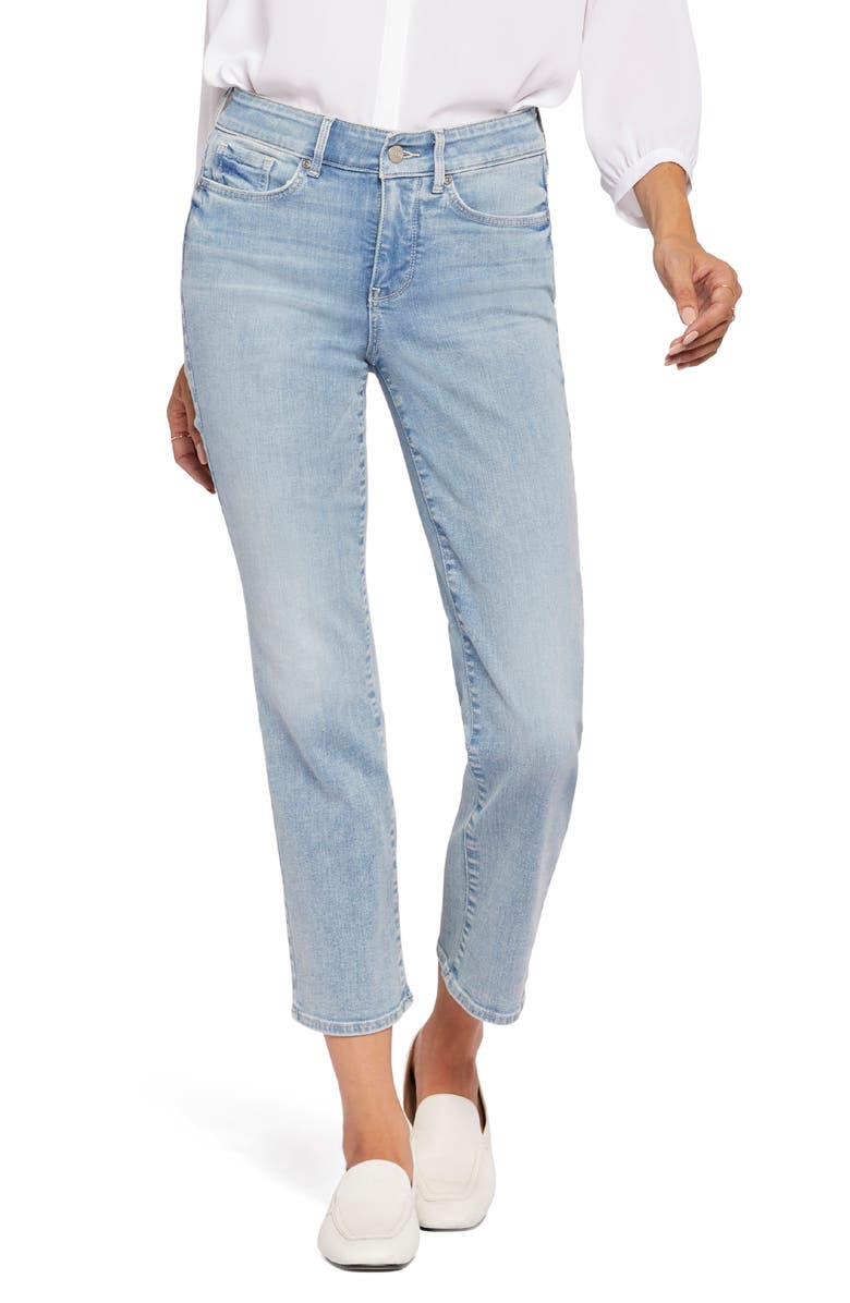 NYDJ Marilyn Ankle Straight Leg Jeans, Main, color, Promise