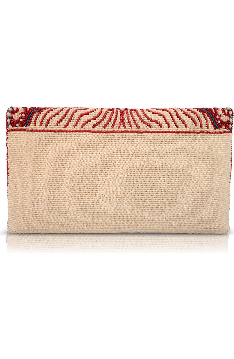 Mary Frances Accessories Tied & True Crossbody Handbag, Alternate, color, Red / White