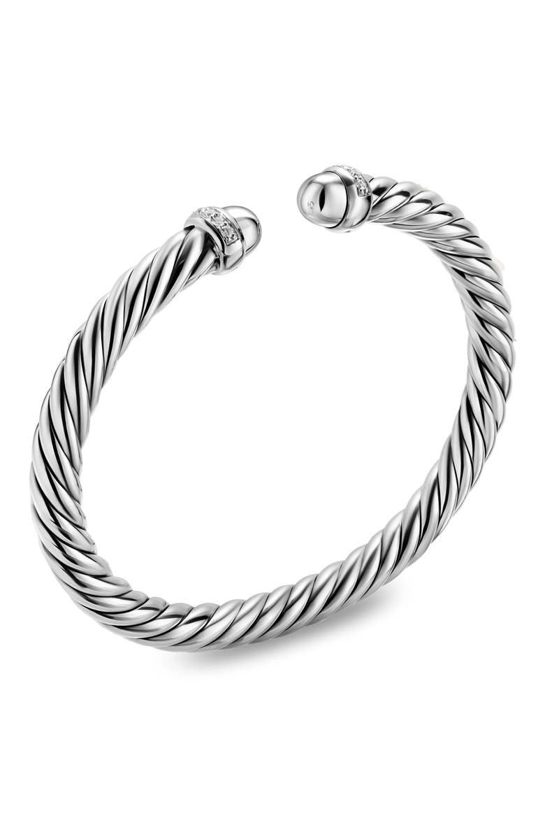 Cable Flex Bracelet, Alternate, color, DIAMOND