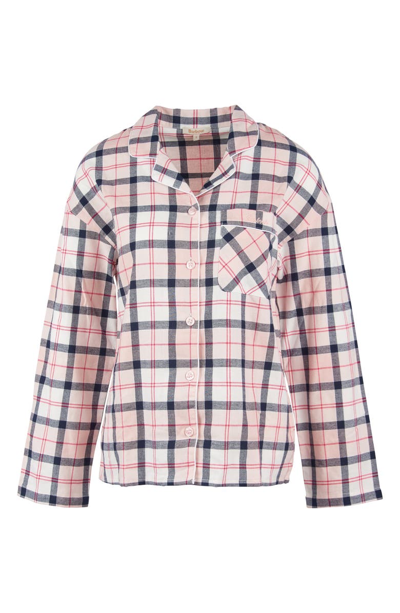 Barbour Ellery Tartan Cotton Pajamas, Alternate, color,