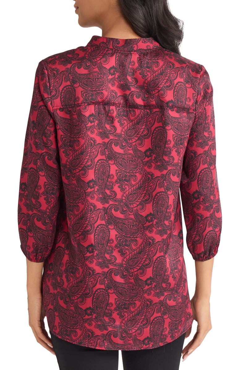 Jones New York Paisley Print Tunic, Alternate, color, 