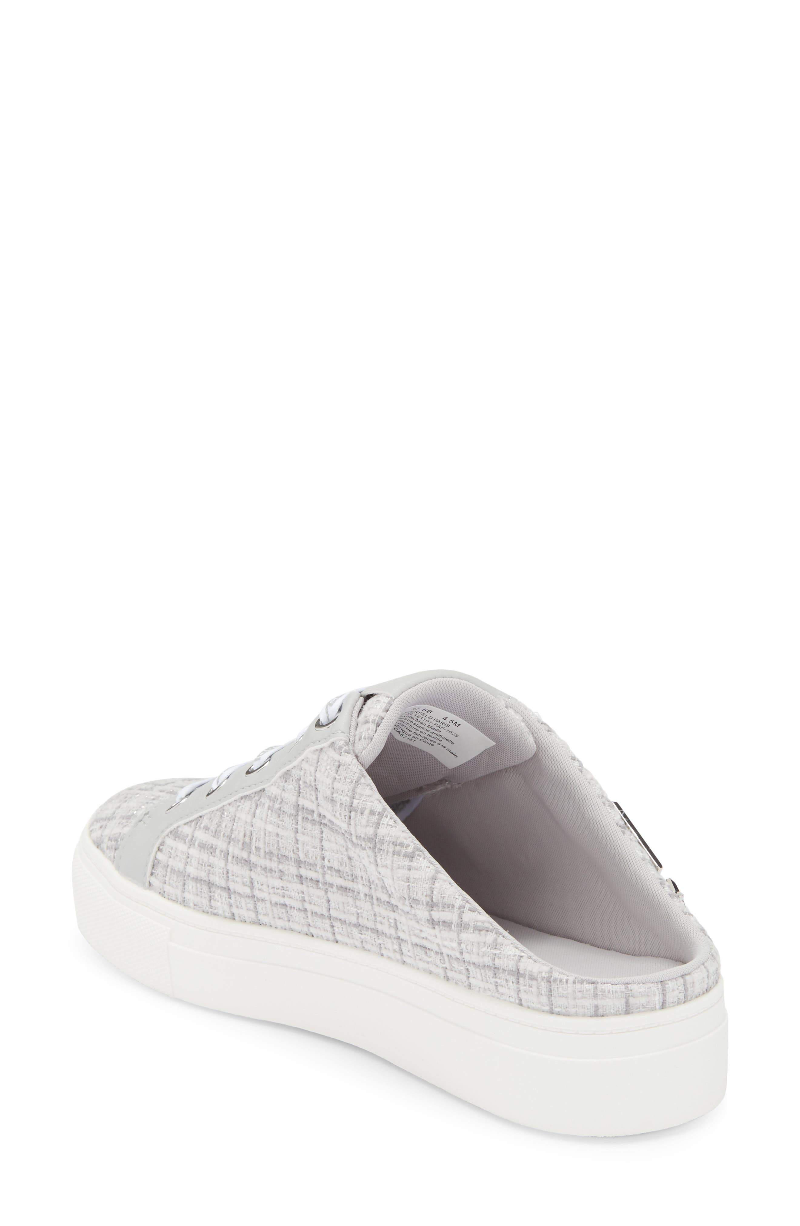 KARL LAGERFELD PARIS Cammy Sneaker Mule, Alternate, color, Grey
