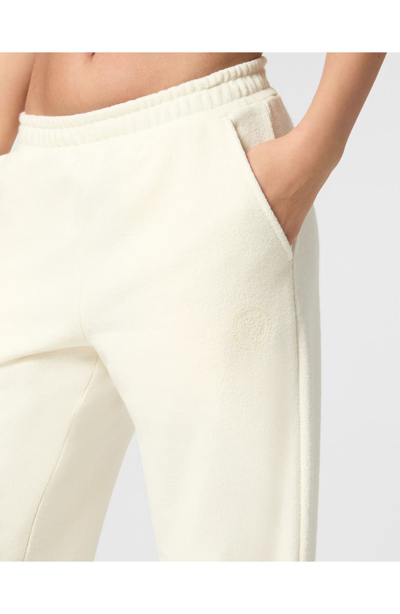 PLEIN SPORT Palace Fit Jogging Trousers Women, Alternate, color, White