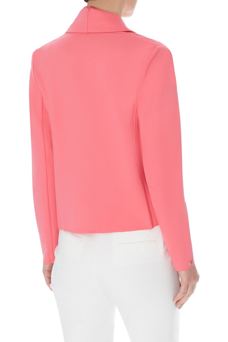Drape Front Jacket, Alternate, color, CAMELLIA