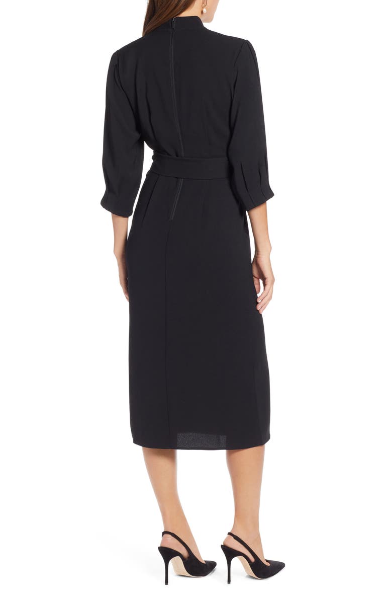 Halogen<sup>®</sup> Tie Waist Dress, Alternate, color, 