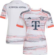 adidas Women's adidas White Bayern Munich 2025/26 Away Replica Jersey